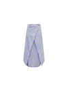 M713 Printed Gabardine Chemisier Dress