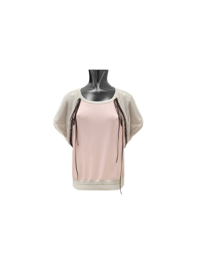 M713 Printed Gabardine Chemisier Dress