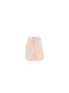 Shorts in Cotone con Ricamo Macramè B776