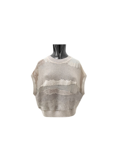 M713 Printed Gabardine Chemisier Dress