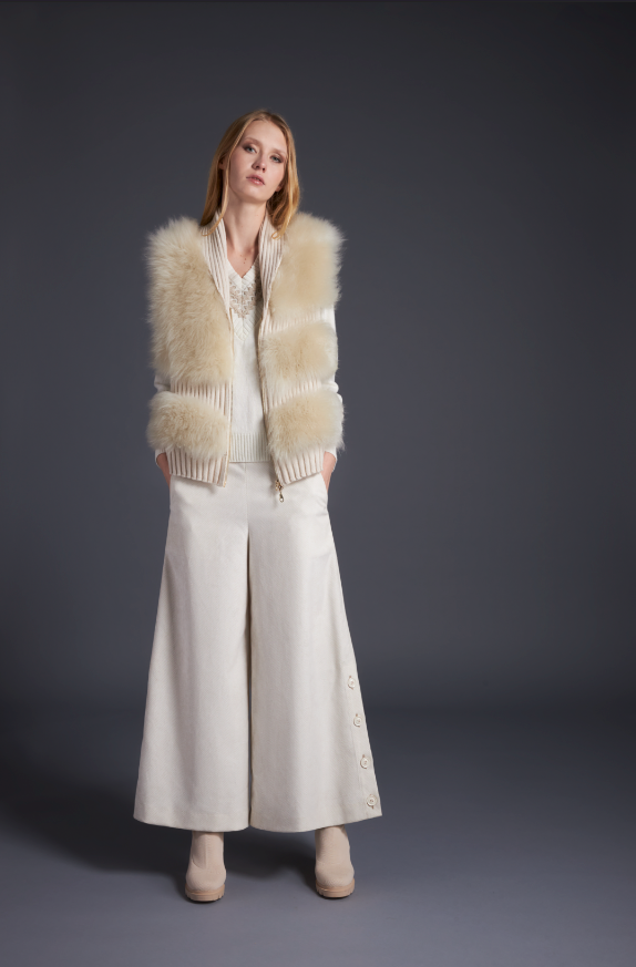PANTALONE CROPPED SPINA PESCE (G519)