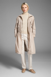 M713 Printed Gabardine Chemisier Dress