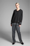 S151 MAGLIA OVER SCOLLO A V