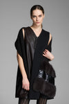 M713 Printed Gabardine Chemisier Dress