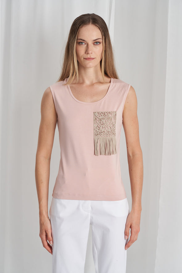 M713 Printed Gabardine Chemisier Dress