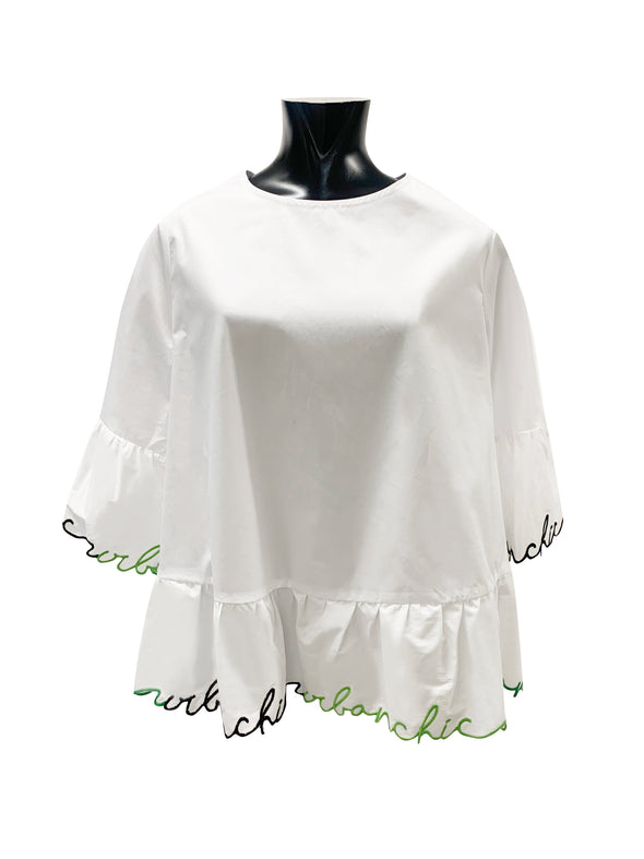Cotton poplin shirt
